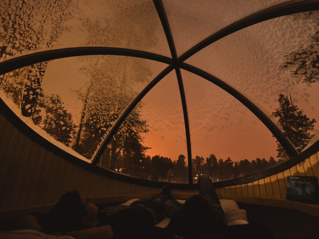 bubble igloo Lapponia